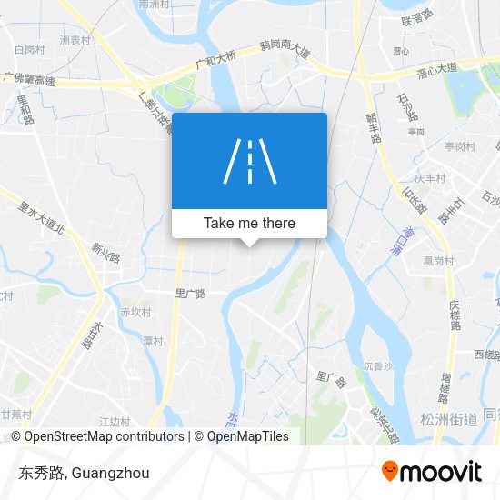 东秀路 map