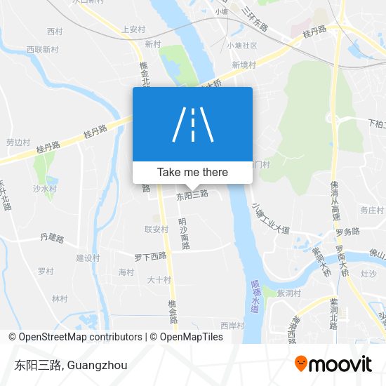 东阳三路 map