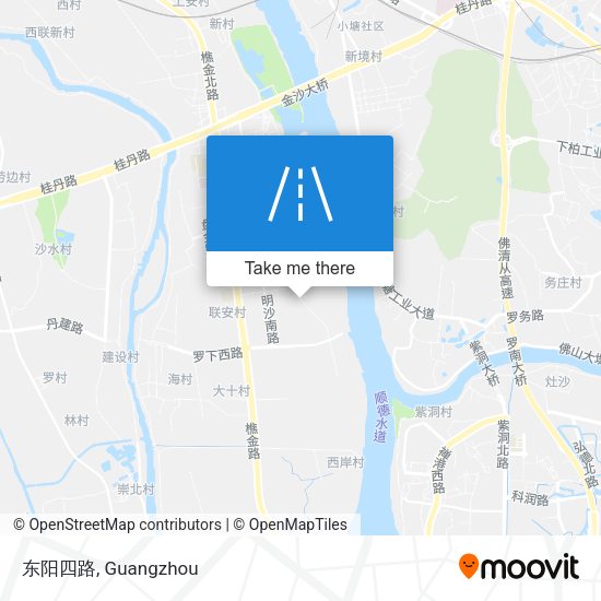 东阳四路 map