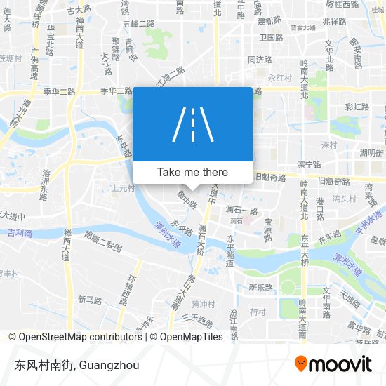 东风村南街 map
