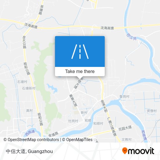 中信大道 map