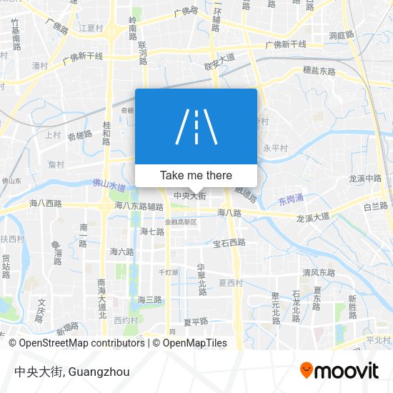 中央大街 map