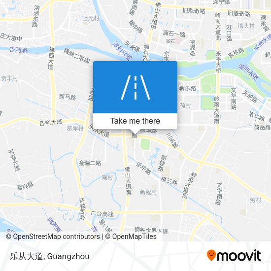 乐从大道 map