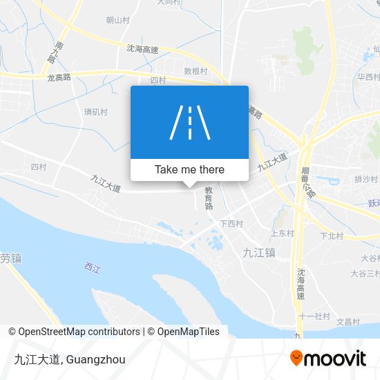 九江大道 map