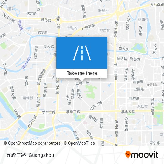 五峰二路 map