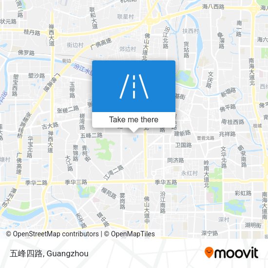 五峰四路 map