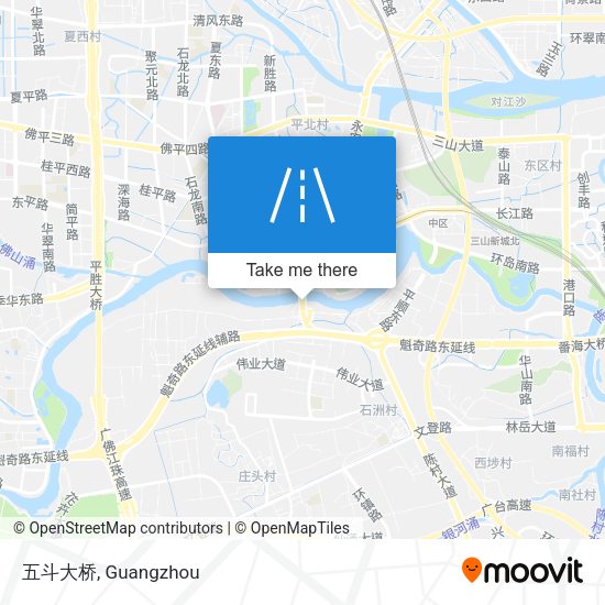五斗大桥 map
