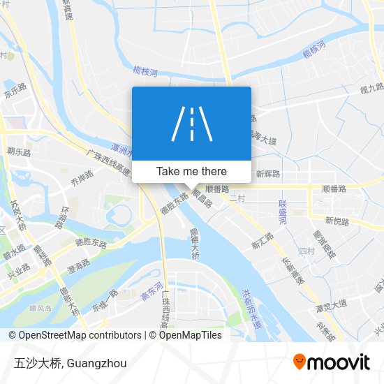 五沙大桥 map