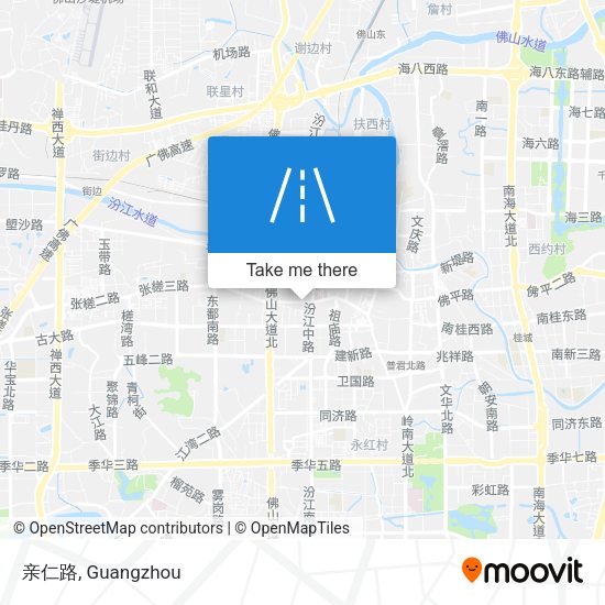 亲仁路 map
