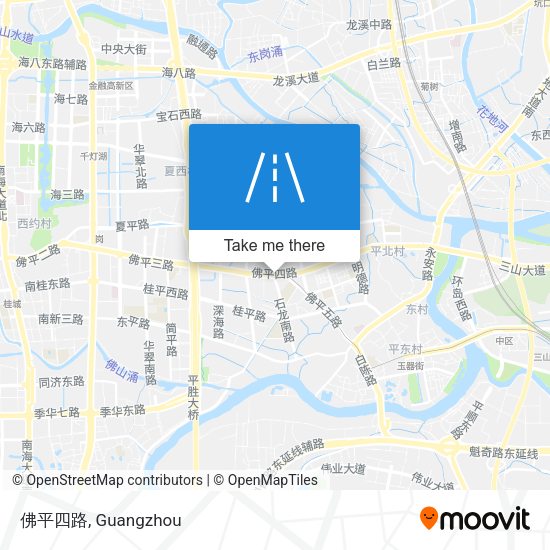 佛平四路 map