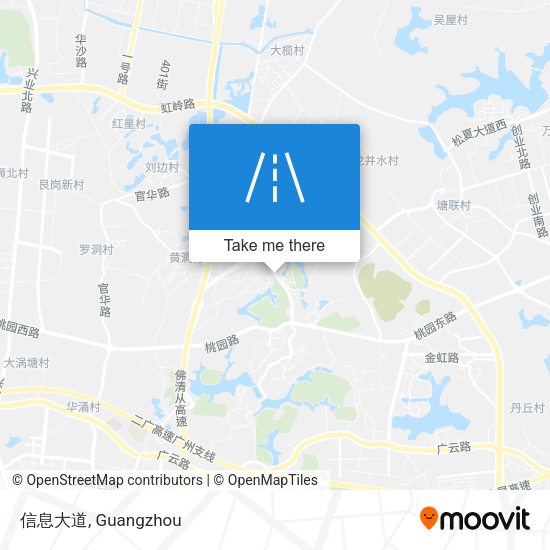 信息大道 map