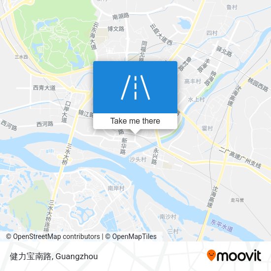 健力宝南路 map