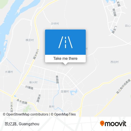 凯亿路 map