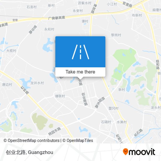 创业北路 map