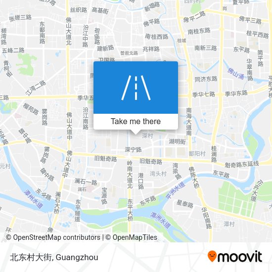 北东村大街 map