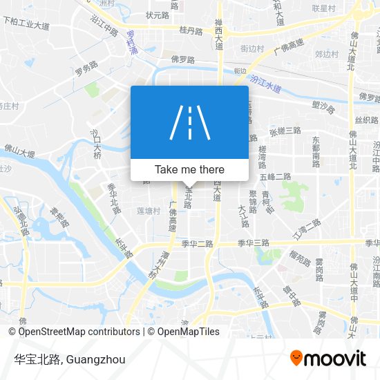 华宝北路 map