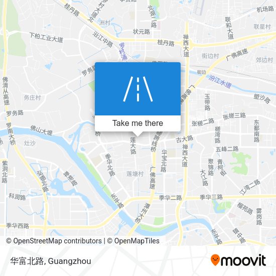 华富北路 map
