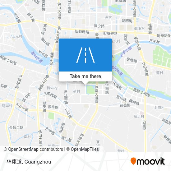华康道 map