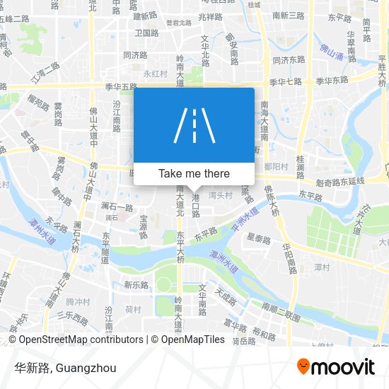 华新路 map