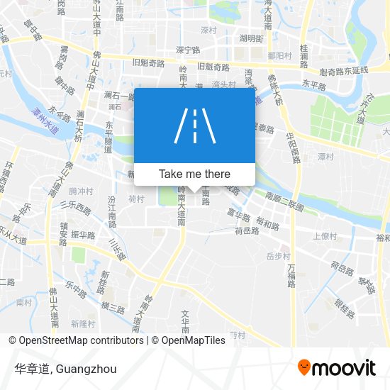 华章道 map