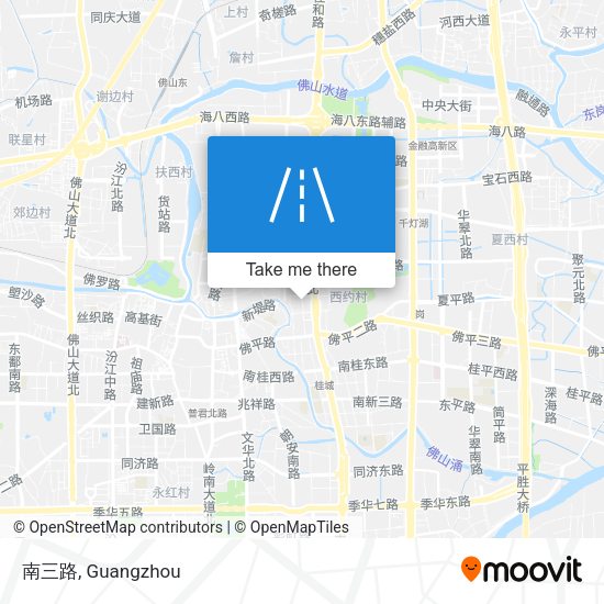 南三路 map