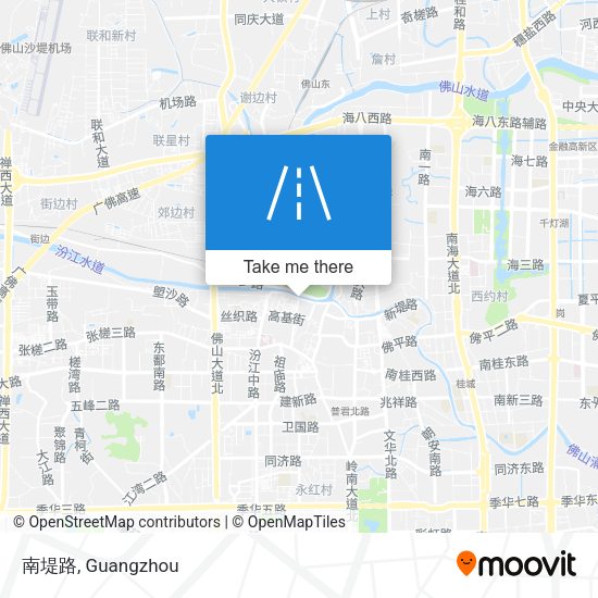 南堤路 map