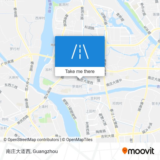 南庄大道西 map