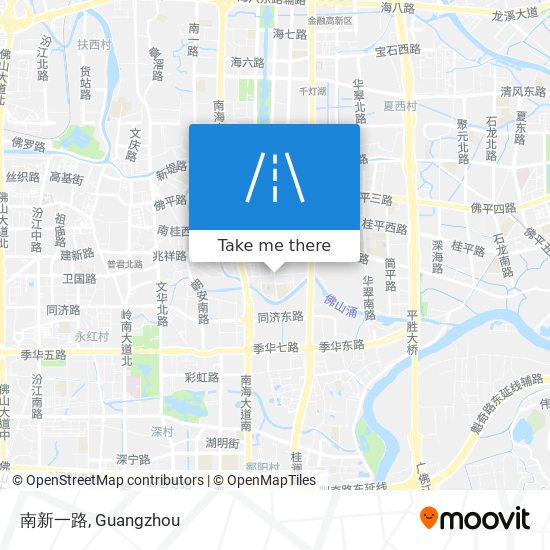 南新一路 map