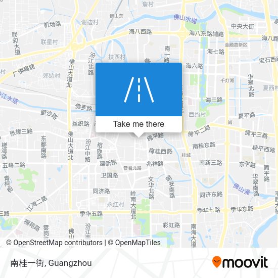 南桂一街 map