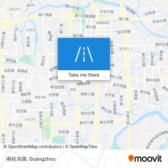 南桂东路 map