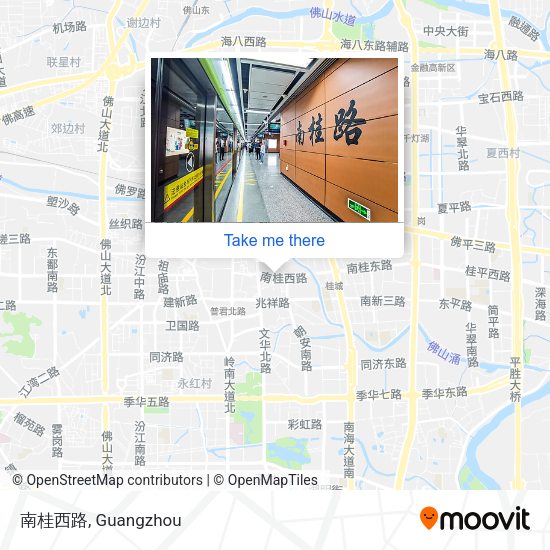 南桂西路 map