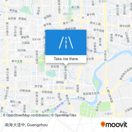 南海大道中 map