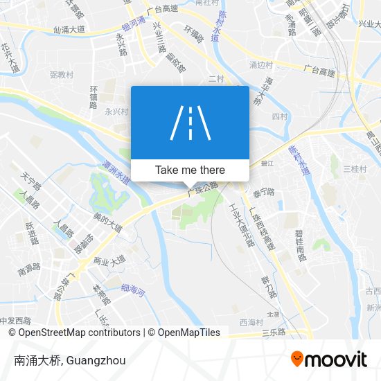 南涌大桥 map