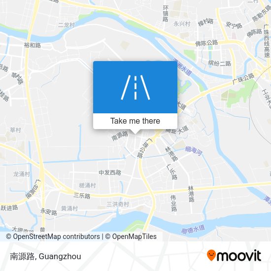 南源路 map