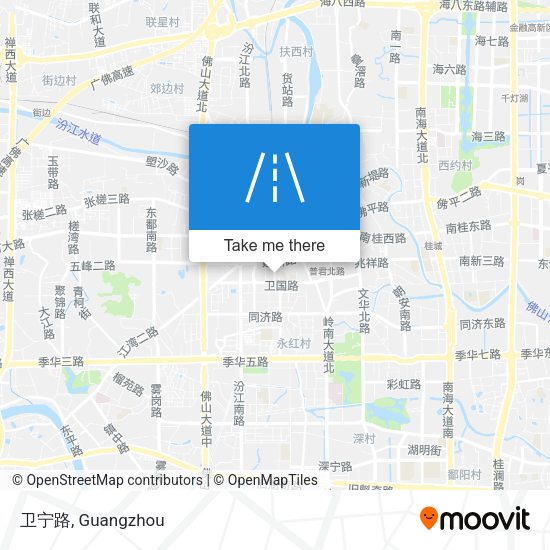 卫宁路 map
