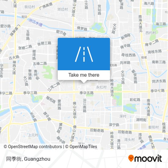 同季街 map