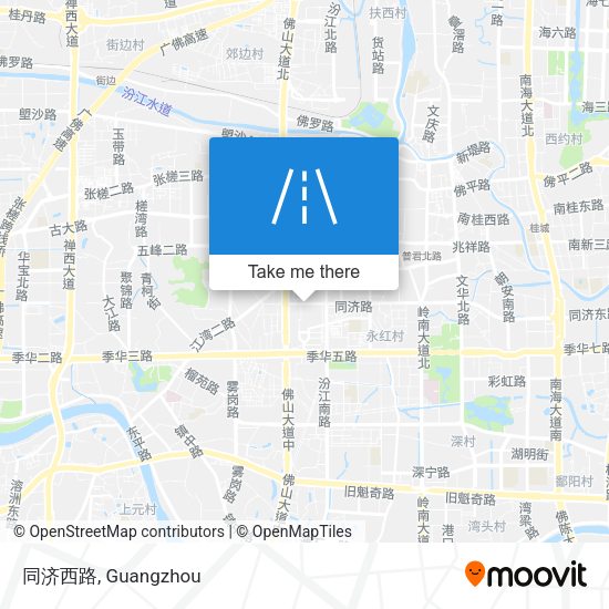 同济西路 map