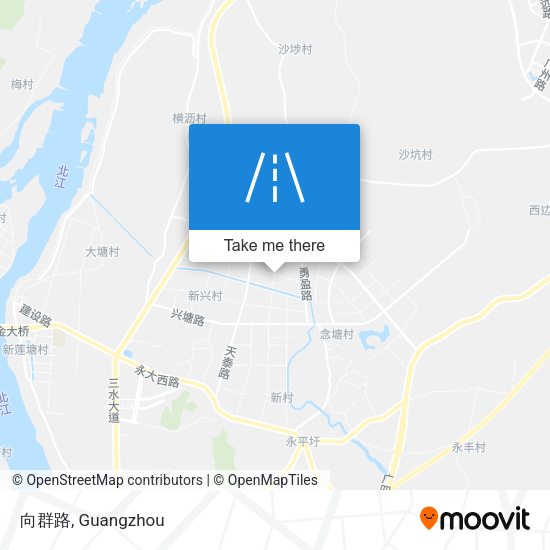 向群路 map