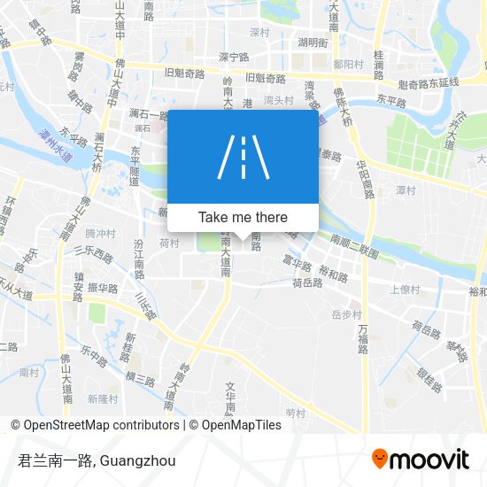君兰南一路 map
