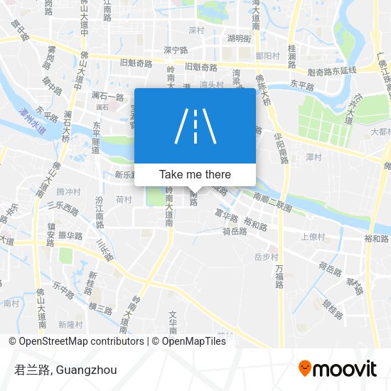 君兰路 map