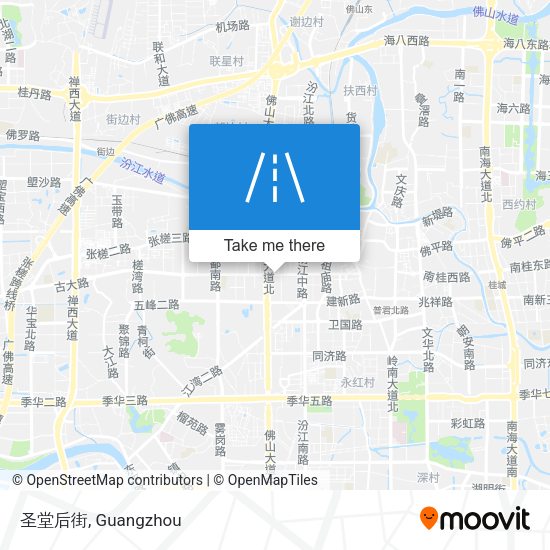 圣堂后街 map