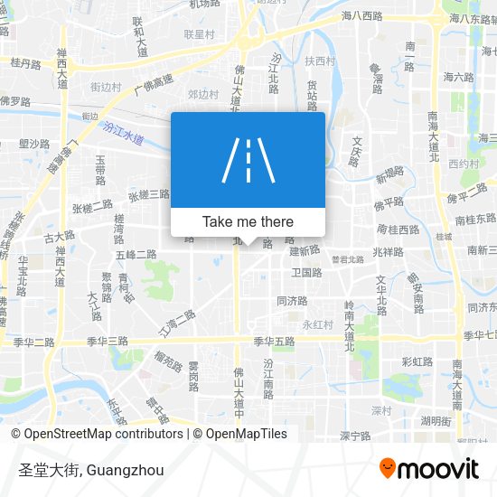 圣堂大街 map