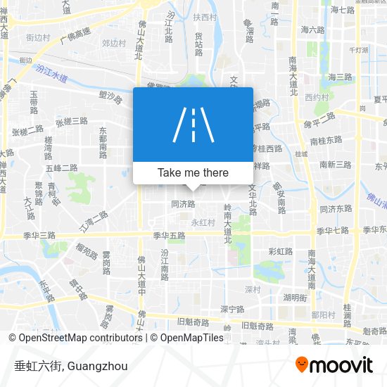垂虹六街 map