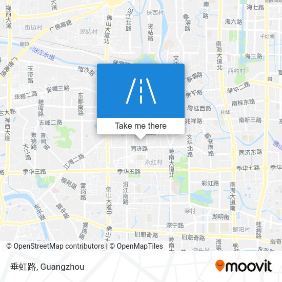 垂虹路 map