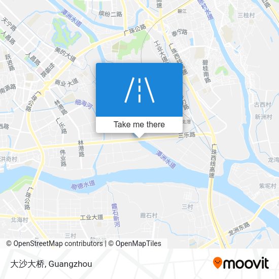 大沙大桥 map