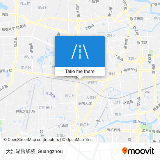 大浩湖跨线桥 map
