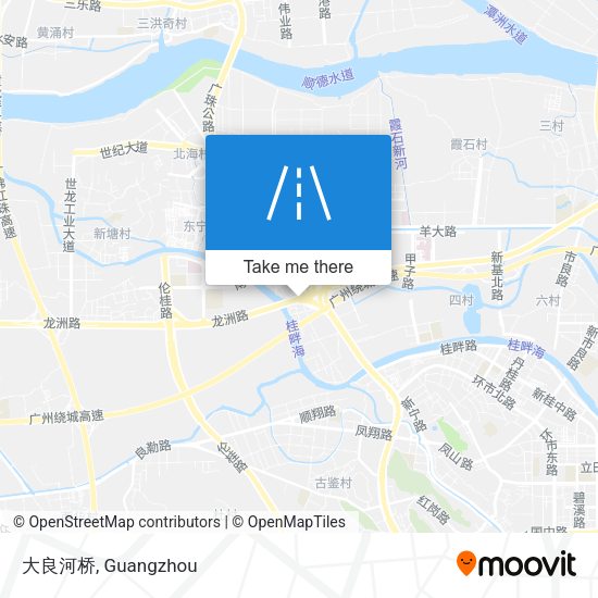 大良河桥 map