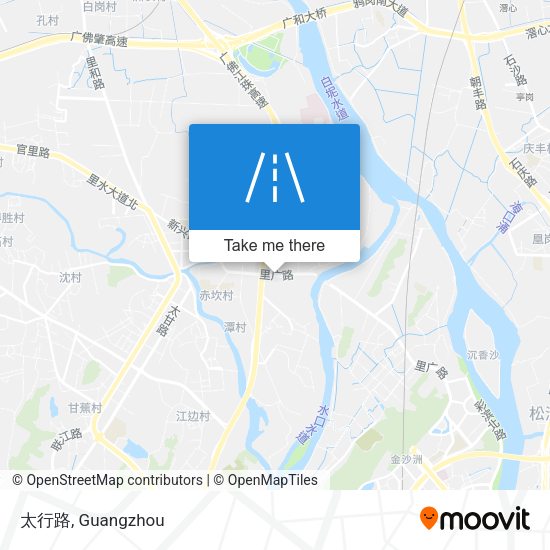 太行路 map