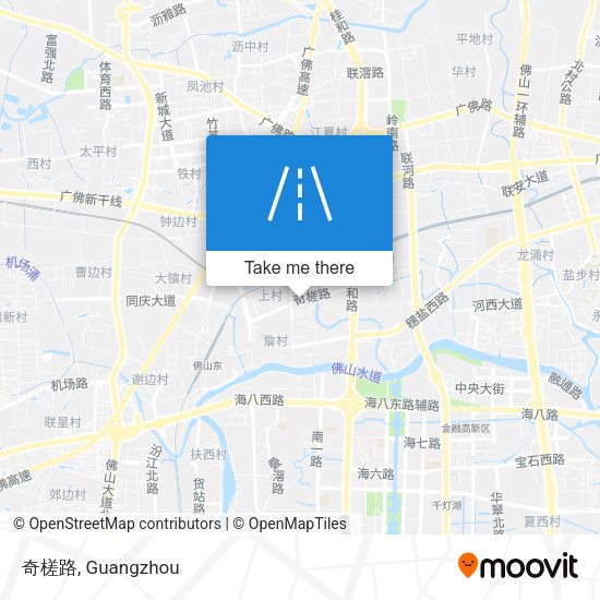 奇槎路 map