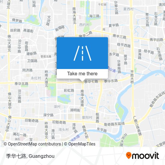 季华七路 map